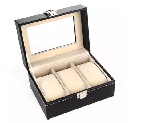 Sperrholz-PU-Leder-Box Langlebige benutzerdefinierte Geschenkbox wasserdicht ODM BV