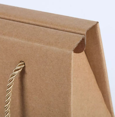 Kundenspezifische Flaschen-Pappverpackungs-Kästen, Wein-Papierverpackenkasten für tragen