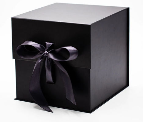 Pappverpackungs-Kasten-faltbare magnetische Schließungs-Geschenkbox Eco freundliche mit Band