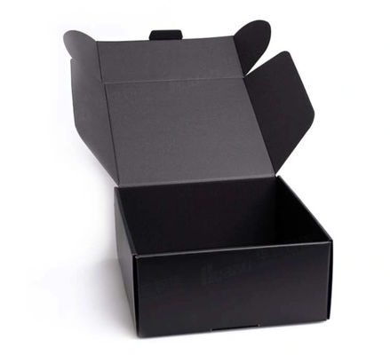 Druckmarken-Kleidungs-Papier-Geschenk-Verpackenkasten, gewölbte faltenden Versandwerbungs-Kästen