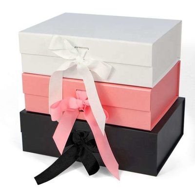 Falten Sie kosmetischen Verpackenkasten Skincare einpackt das magnetische Luxusgeschenkbox-Verpacken