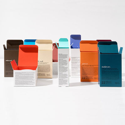 Kundenspezifisches Logo Cosmetic Packaging Box Recycled-Materialien Soem-Willkommen