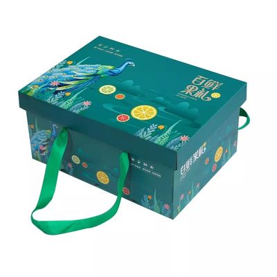 Kundenspezifischer Druckverpackender Gemüsekasten frucht-Verpackenkästen Soem-ODM