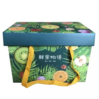 Doppel-wandige gewölbte Kästen für die Frucht-Verpackenlaminierung/Prägung