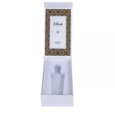 Biologisch abbaubare Schwarz-und Goldgeschenkbox, Pappe Matte Packaging Box With Insert