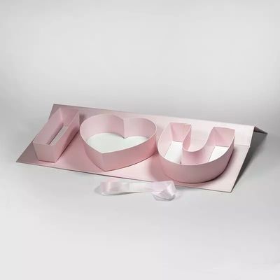 Schokoladen-Geschenk-Verpackenkästen, Danksagungs-Geschenkbox für tägliches Heiratsherz Rose Flowers