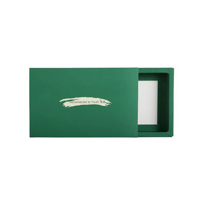 Lederner Kasten Pantone PUs, der die Kraftpapier-Fach-Geschenkbox faltet TUV schiebt