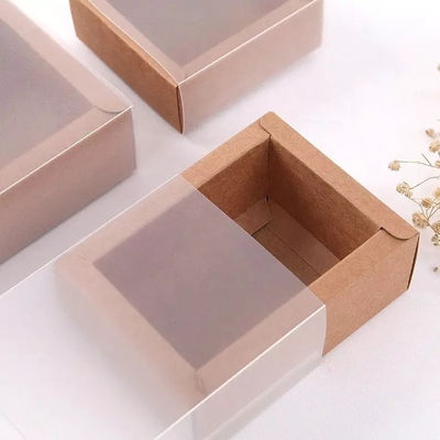 Lederner Kasten Pantone PUs, der die Kraftpapier-Fach-Geschenkbox faltet TUV schiebt