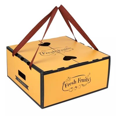 Gemüsepappverpackungs-Kasten-kundenspezifische Druckversandkarton-Kästen für Frucht
