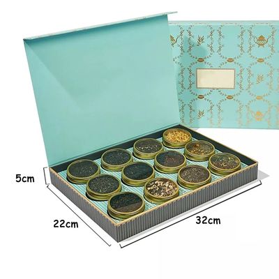 Soem-/ODM-Tee-Verpackenkasten, kundenspezifischer Metalltee-Kanister mit Deckel