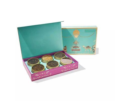 Soem-/ODM-Tee-Verpackenkasten, kundenspezifischer Metalltee-Kanister mit Deckel