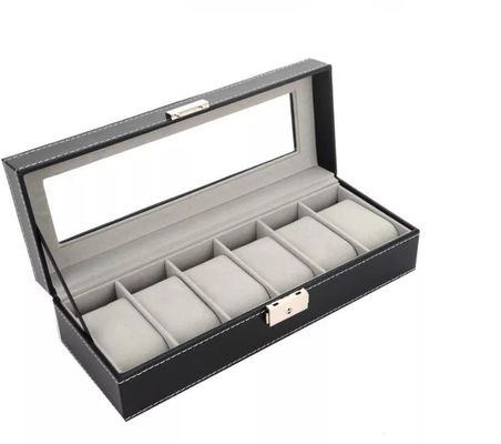 Sperrholz-PU-Leder-Box Langlebige benutzerdefinierte Geschenkbox wasserdicht ODM BV