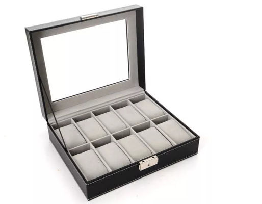 Sperrholz-PU-Leder-Box Langlebige benutzerdefinierte Geschenkbox wasserdicht ODM BV