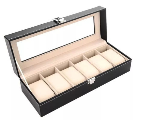 Sperrholz-PU-Leder-Box Langlebige benutzerdefinierte Geschenkbox wasserdicht ODM BV