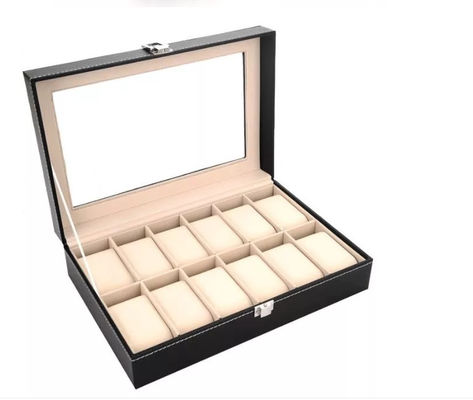 Sperrholz-PU-Leder-Box Langlebige benutzerdefinierte Geschenkbox wasserdicht ODM BV