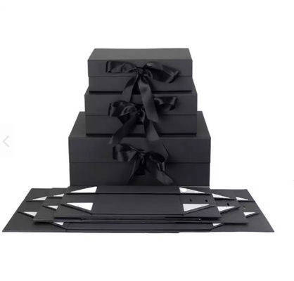 Biologisch abbaubare Heiratsmagnetische Pappschachtel Geschenkbox Debossing recyclebar