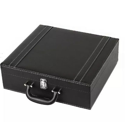 Wein-Flaschen-Geschenkbox-Prägung WHISKY BRANDY Wine Packaging Boxess handgemachte