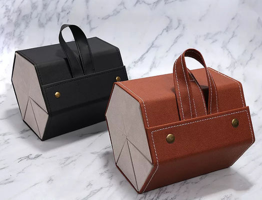 Schmuck-Kasten-vorzüglicher Sonnenbrille-Geschenkbox SGS ODM-PUs lederner