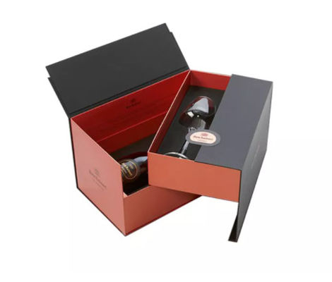 8&quot; X 8&quot; X 3&quot; recyclebarer Fach-Organisator Boxes Super Matte Gift Box With Ribbon