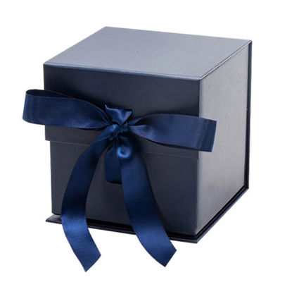 Pappverpackungs-Kasten-faltbare magnetische Schließungs-Geschenkbox Eco freundliche mit Band