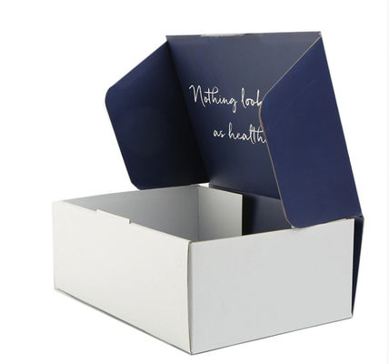 Druckmarken-Kleidungs-Papier-Geschenk-Verpackenkasten, gewölbte faltenden Versandwerbungs-Kästen