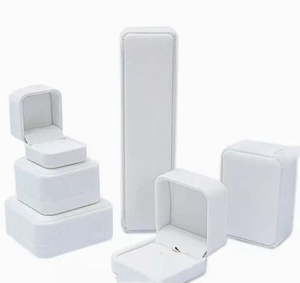 Halskette Luxus-Schmuckverpackungsbox Biologisch abbaubar geprägt