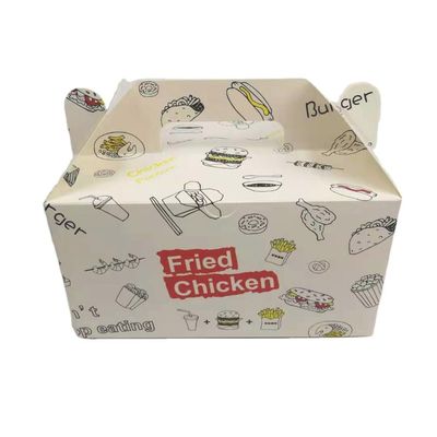 Kasten-gute Steifheit ODM Fried Chicken Customized Food Packaging bereitete auf
