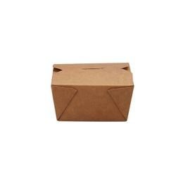 Biologisch abbaubarer Schnellimbiss-Verpackenkasten des ODM-Wegwerfverpacken- der Lebensmittelkasten-800ml