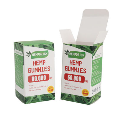 Gewölbte Medizin-Verpackenkasten/Papierkasten biologisch abbaubares CMYK