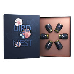 Vogel-Nest-Geschenk-verpackender steifer Pappprodukt-Papierkasten Matte Lamination