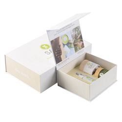 Elegent-Quadrat-kosmetische Verpackenkasten-faltbare magnetische Geschenkbox