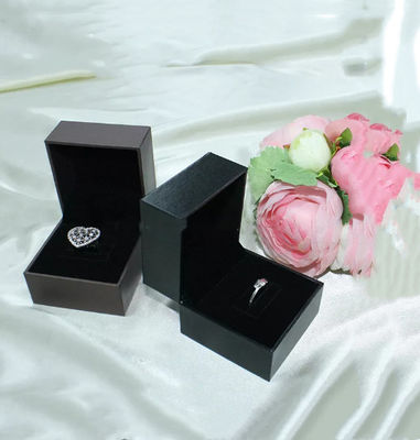 Vorzüglicher Kasten-Kunstleder-Schmuck-Verpackungs-Kasten ISO9001 PUs lederner