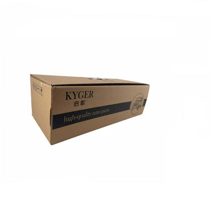 Gewölbte Kraftpapier-Kasten-Autoteile CMYK Debossing Eco freundlichen