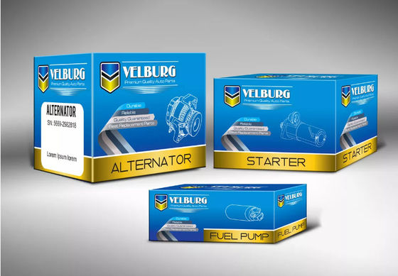 Kompostierbare Autoteile, die Kasten-steifes umweltfreundliches Kasten ODM verpacken