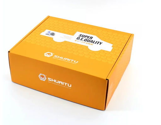 CMYK-Autoteile, die das Kasten-Papier lackiert orange kundenspezifisches LOGO BSCI verpacken