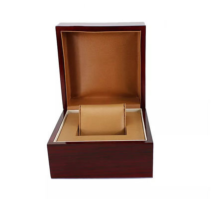KÖNIGLICHE Uhr-Verpackenkästen für Geschenk-handgemachtes hohes glattes hölzernes