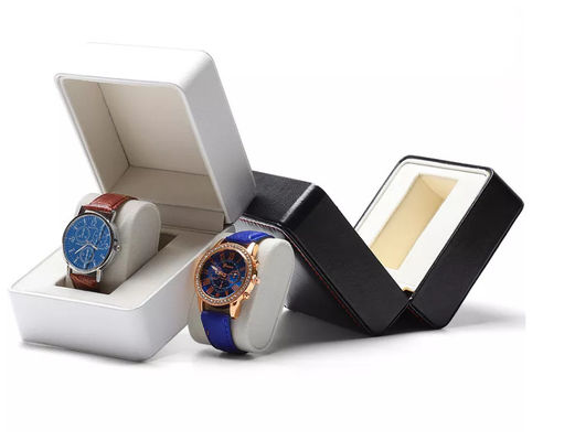 Lederner Uhr-Kasten Sondergröße-Armbanduhr-Verpackenkasten ISO PUs