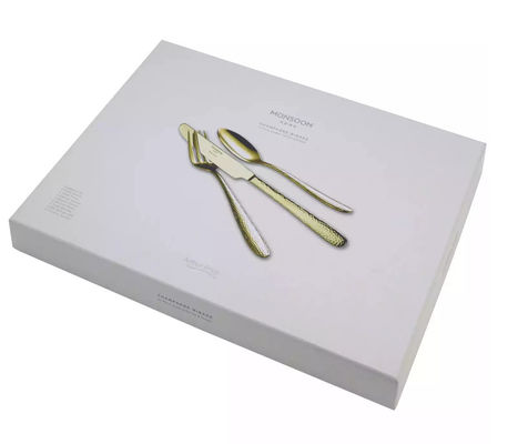 Papierpappessgeschirr-Verpackenkasten-recyclebare Tischbesteck-Geschenkbox