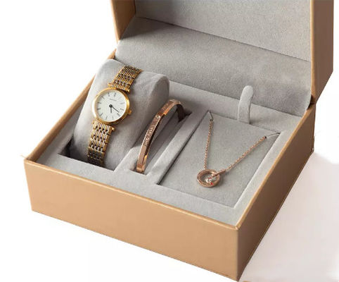 Ruizhuo-Armbanduhr-Verpackenkasten-Spitzensamt 15*13*7.6cm