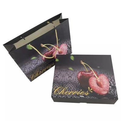 KÖNIGLICHE verpackende Frucht, die Kasten-Luxusgewölbtes mit Taschen verpackt