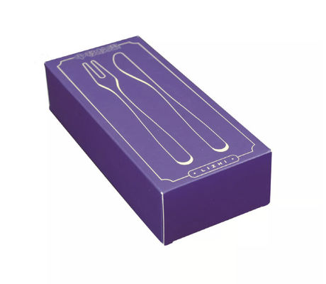 Lackierung Essgeschirr-des Verpackenkasten-Abendessen-Satz-Kastens für Gabel-Löffel