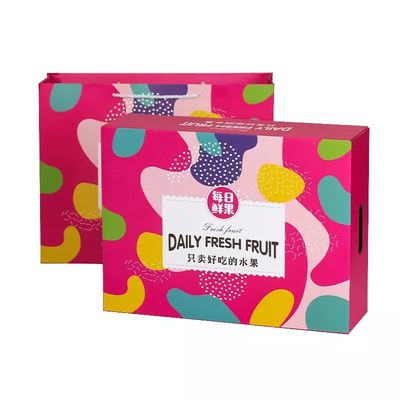 Kundenspezifischer Druckverpackender Gemüsekasten frucht-Verpackenkästen Soem-ODM