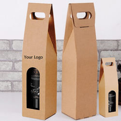 Polierwein-Flaschen-Geschenkbox-beschichtende kundenspezifische Druckwein-UVkästen