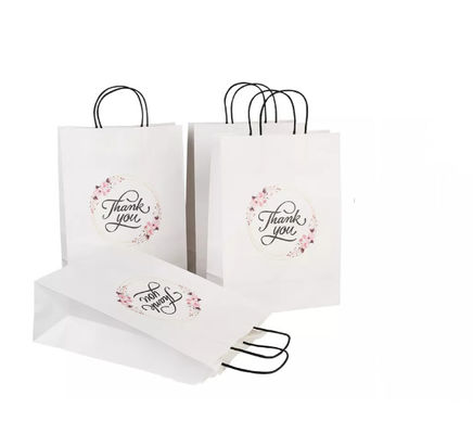 Die Lackierung der Kraftpapier-Handtasche bereitete Brown-Kraftpapier-Tasche SGS auf
