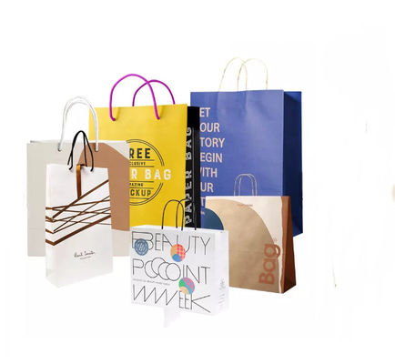 Mitnehmerverpackeneinkaufstasche-Zugschnur CMYK beschuht Kleidungs-Tasche