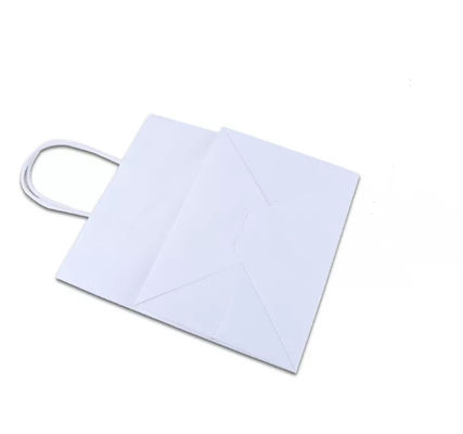 Griff-Kraftpapier-Handtasche dauerhaftes Pantone nehmen Nahrungsmitteltasche weg
