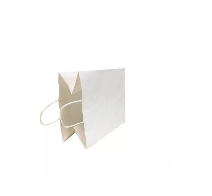 Tragbare Kraftpapier-Handtaschen-Mitnehmereinkaufsgeschenk-Tasche, die ODM verpackt
