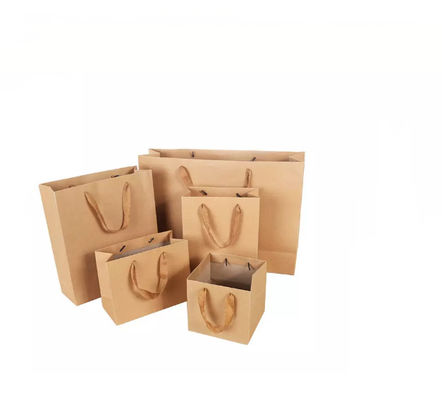 Soem-Kraftpapier-Handtaschen-/Kaffee-Taschen CMYK prägten freundliches Eco