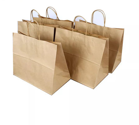 Soem-Kraftpapier-Handtaschen-/Kaffee-Taschen CMYK prägten freundliches Eco
