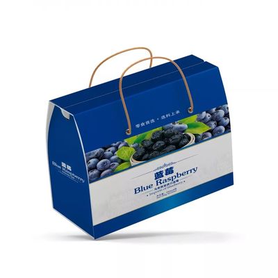 Wellpappen-Trauben-Verpackungs-Kasten recyclebares Dia9cm*H16cm